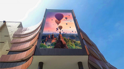 Outdoor Front Access LED Display