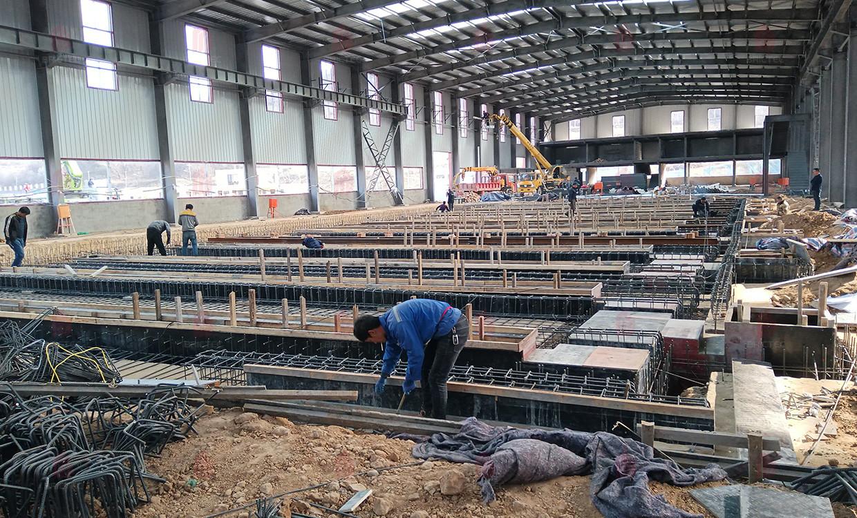Decorative brick project in Yan'an, China 2022