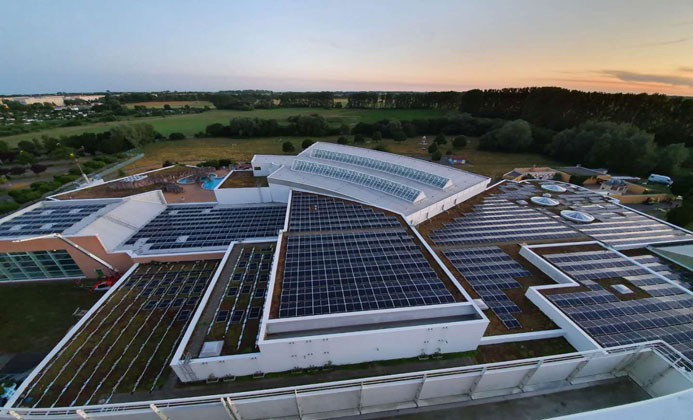 Commercial Solar Roof