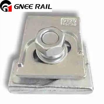 China 9120/15/38 Rail Clamp with Symmetrical Pressure Plates for Stable Rail Position for sale