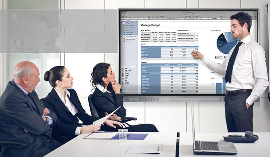Interactive whiteboards solve common meeting dilemmas