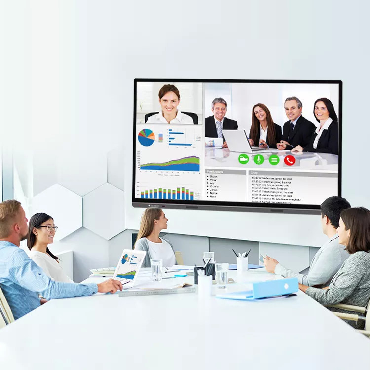 Interactive whiteboards create high-end and efficient meeting rooms for enterprises