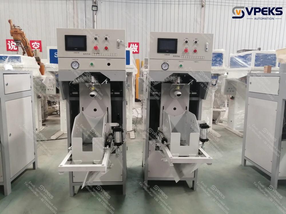 Delivery Site Of Three Valve Mouth Packaging Machines In Spain