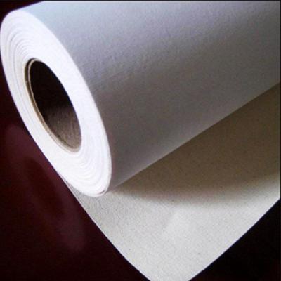 China Digital Printable Cotton Rolled Canvas Prints Adhesive Canvas Fabric Vinyl Roll for sale