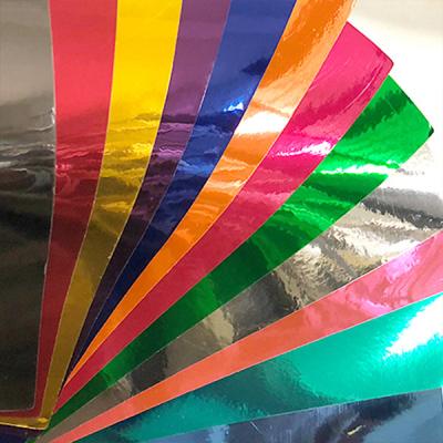 China Metallic Chrome Printable Adhesive Vinyl Large Format Color Craft Car Wrap Vinyl for sale