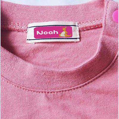 China Kids Name Labels For Clothes And Shoes, Stick-On, Printed, No Iron for sale