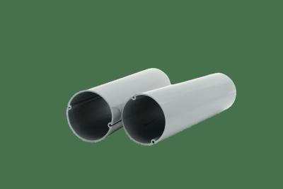 China Colorful Flexible PVC Tube Guard Cover Plastic Profiles Customized for sale