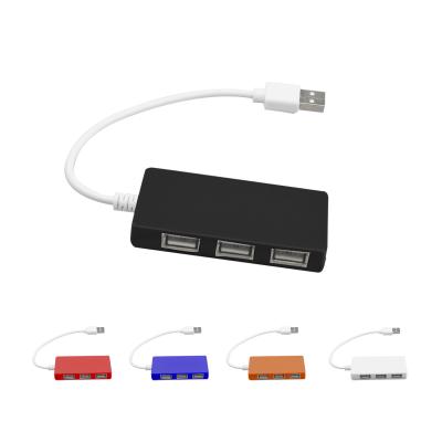 China Usb Keyboard Mouse Ultra Slim 4 Port 500mAH USB 2.0 HUB for sale