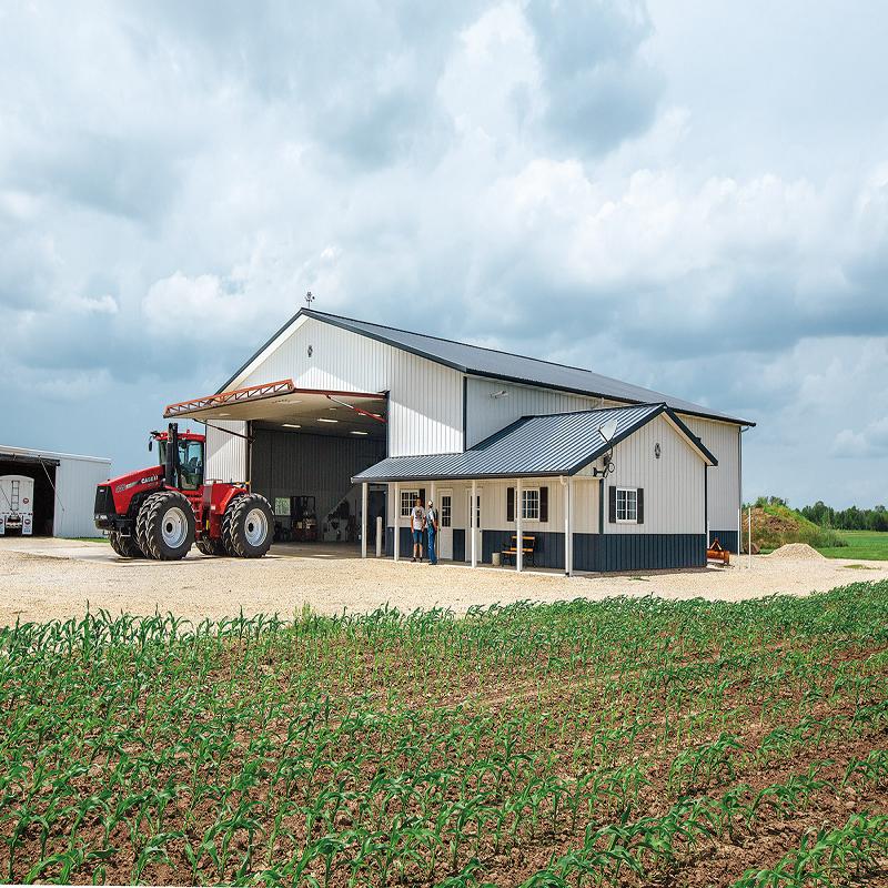 Steel Structure Equipment Hangar for Australian Agricultural Machinery Depot