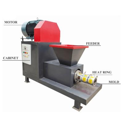 China Biomass Powder Wood Fire Log Making Machine for Sawdust Briquette for sale