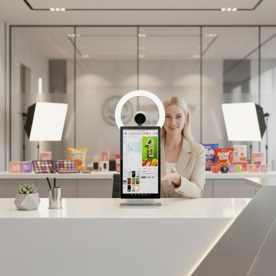 China 15.6 Inch 10-Point Capacitive Touch Screen LG Display Panel Android System Live Broadcasting Equipment 1 Year Warranty for Home for sale