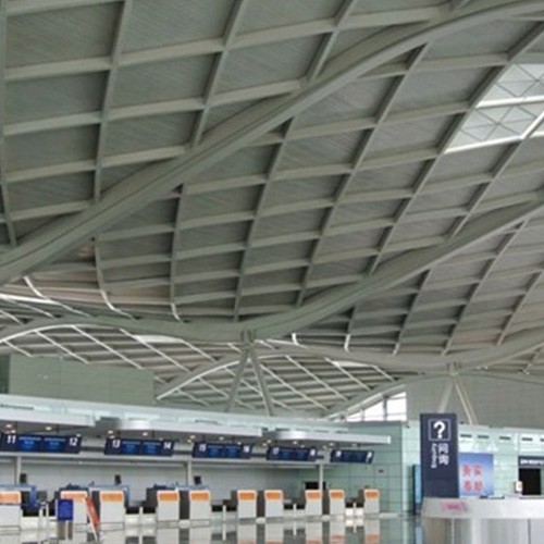 Large span cable tray project