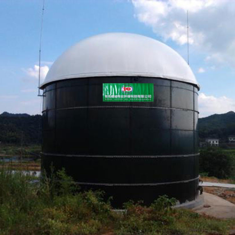 800 ㎥ chicken manure treatment project: