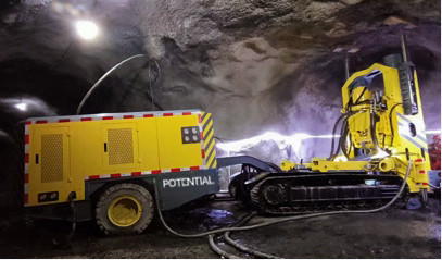 Poteny Raise Borers Serve China Railway 18th Group South American Railway Tunnel Ventilation Shaft Project with Most Efficiency!