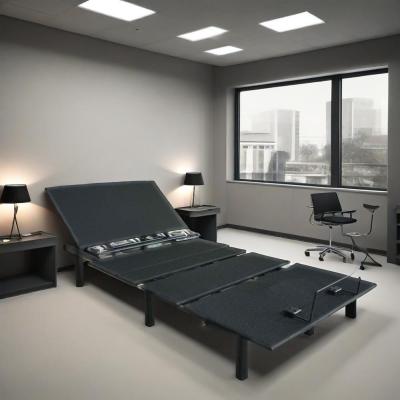 China MIENSI Smart Recliner Bed with Electric Footrest - 3 Positions, 100-150 lbs Capacity, Black for sale
