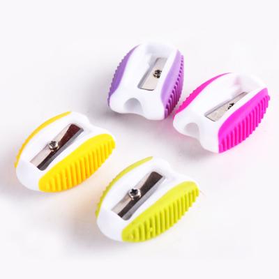 China Single Hole Plastic Novelty Promotional School and Office Pencil Sharpener for sale