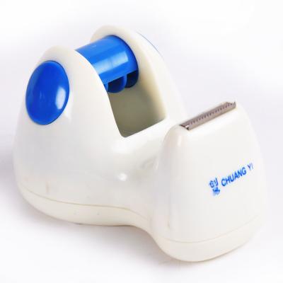 China 19mm tape dispenser fancy desktop plastic office tape dispenser for sale