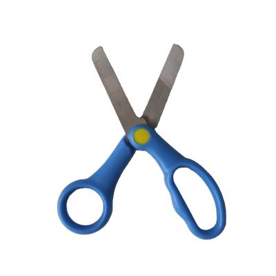 China High Quality 7Inch School Office Scissors Safety Student Paper Scissor for sale