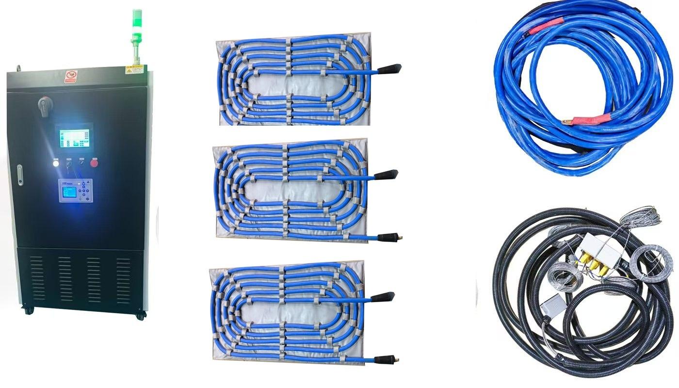 Air Cooling Electromagnetic Induction heating machine appliaction of Heat assembly and disassembly
