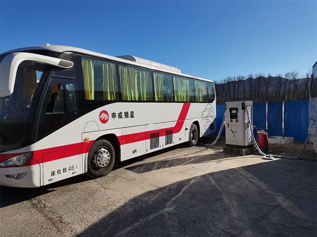 120KW DC Charging Station In Qian County