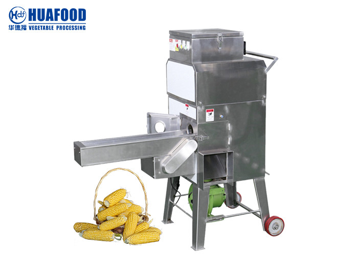 Why the corn thresher works efficiently?