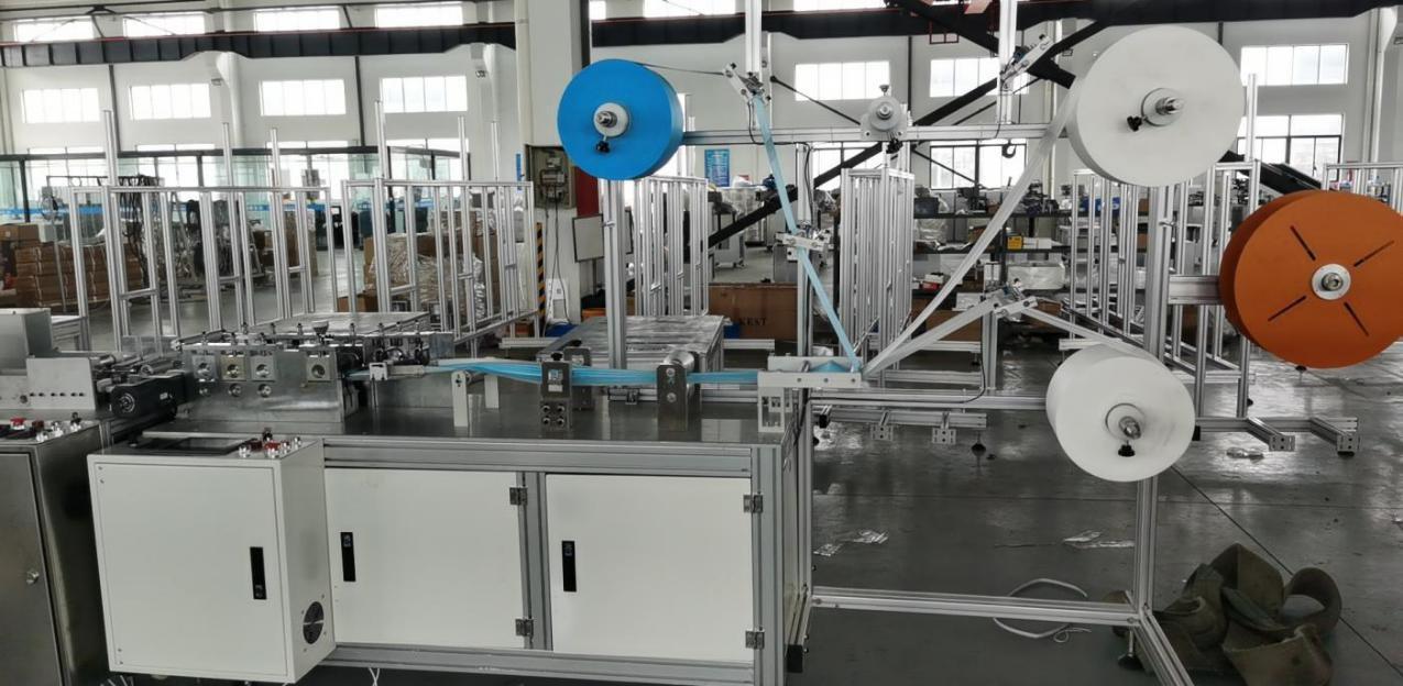American full automatic 1+1 mask production line