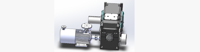 heavy duty gearbox with brake motor for lifting equipment