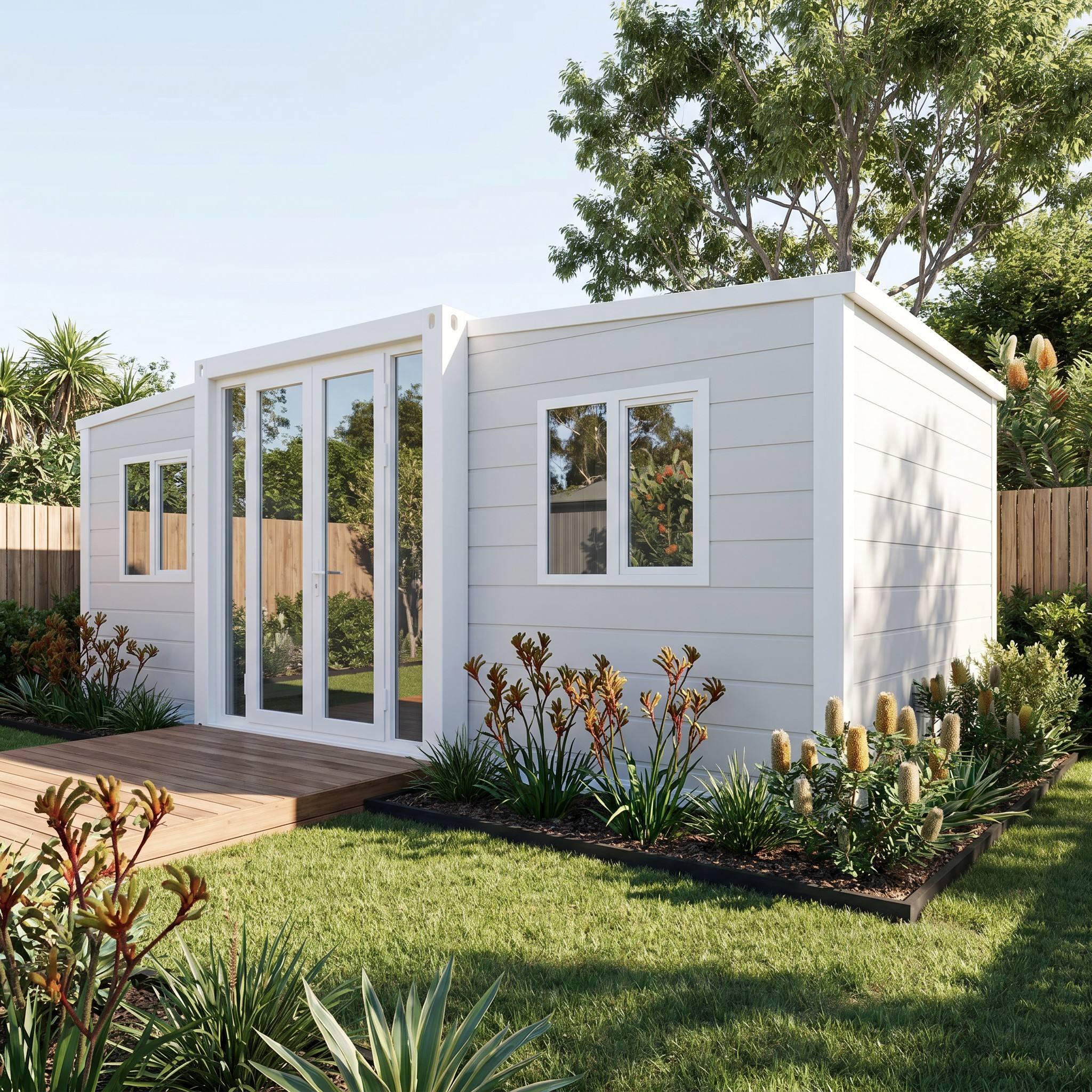 Case Study: Redefining the Australian Granny Flat – A 10FT Expandable Container House Retreat