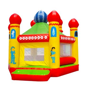 China Light-Proof Colored Inflatable Castles Blow Up Obstacle Course For Kids for sale