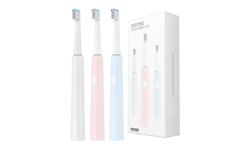 Customized Wholesale Sonic Rechargeable Home Portable Electric Toothbrush With 3 Modes