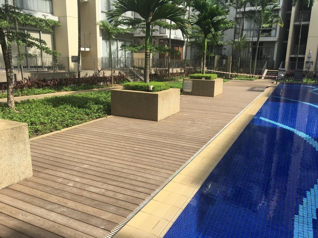 wpc decking patio