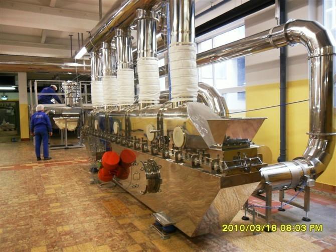 Application of Vibrating Fluidized Bed Dryer for Continuous Granule Drying in Austria