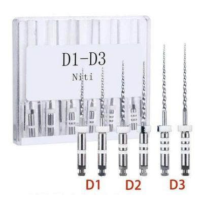 China super elastic high quality dentistry tool dental D-files engine retreatment rotary files for sale