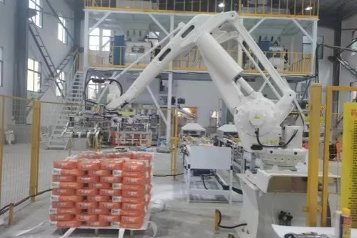 Use scene of palletizing robot