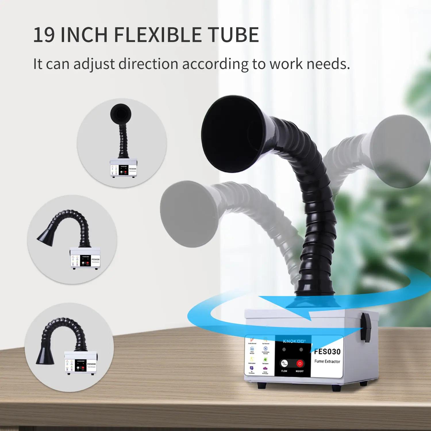 Electronic Components Workshop: Knokoo FES030 Mini Desktop Smoke Purifier Achieves 92% Odor Elimination Rate in 30 Days