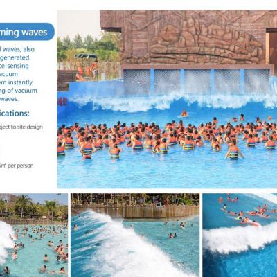 Compact Wave Pool for Mountainous Terrain