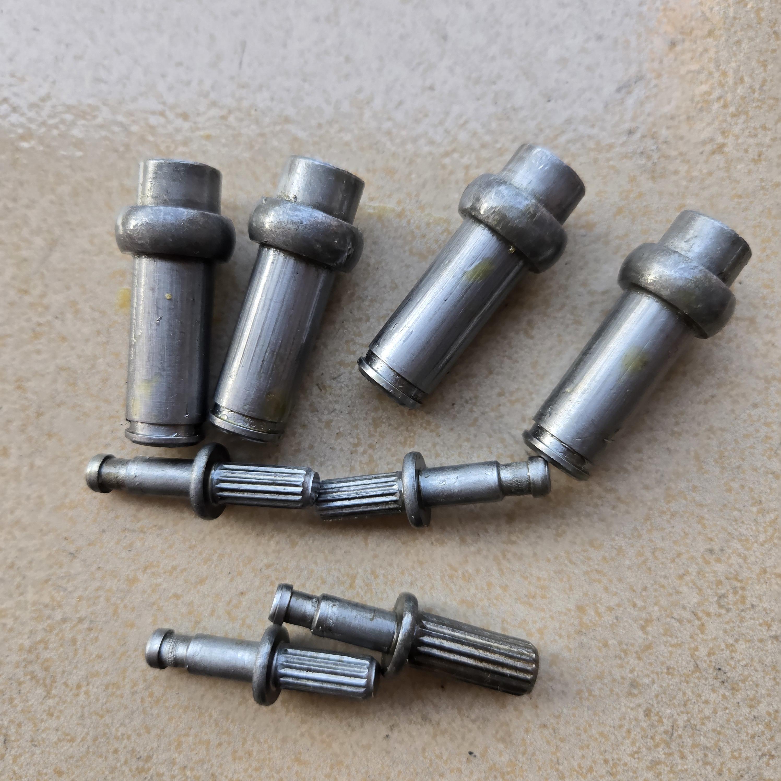 What materials are suitable for automatic thread rolling machines?
