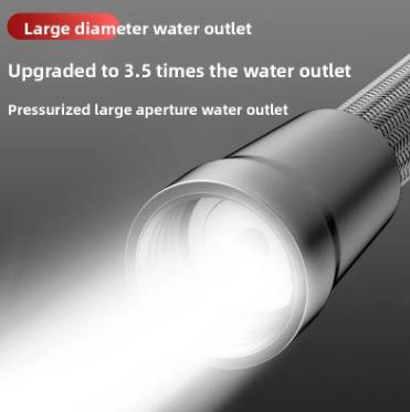 China Nylon Anti-Wrap EVA Shower Head Hose High Pressure Tight Braided Tube Tube Shower Flexible Hose for sale