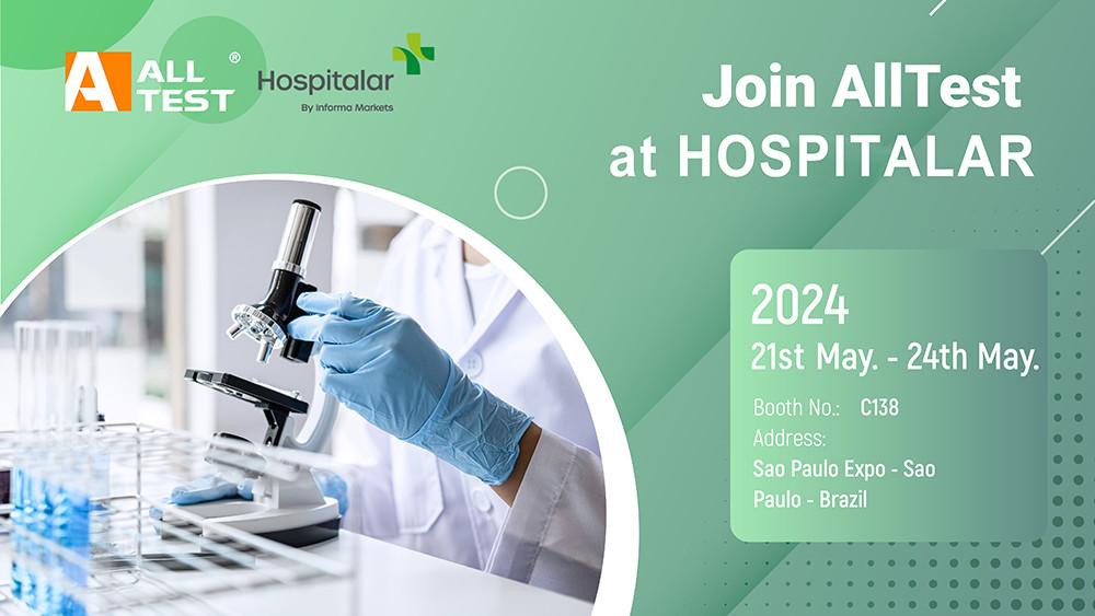 Join AllTest at Hospitalar 2024