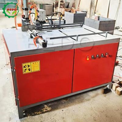 China Sawdust Foot Pier Automatic Cutting Machine Foot Pier Wooden Pallet Cutting Machine for sale