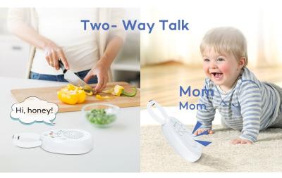 China Speaker 40mm 4Ω 3W Wireless Infant Audio Guardian Portable Baby Audio Monitor Device Weight 75G Designed for Infant Care for sale