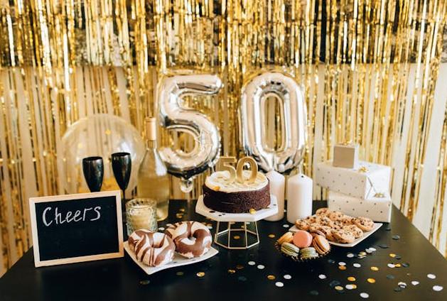 Milestone Birthday Table Ideas