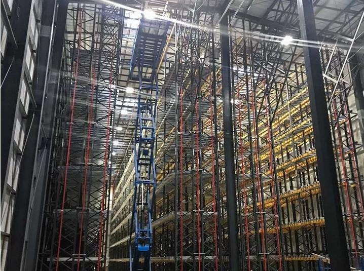 Romania double deep pallet rack project 2017