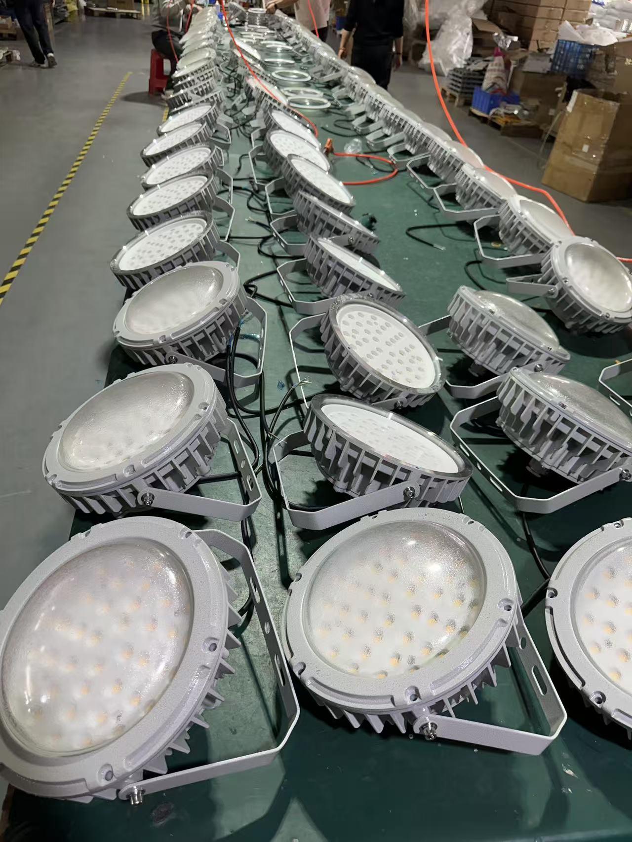 Thermal Power Plant Lighting Upgrade with 100W Explosion-Proof Lights