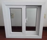 China Simple Installation Double Glazed Pvc Sliding Window With Comprehensive for sale