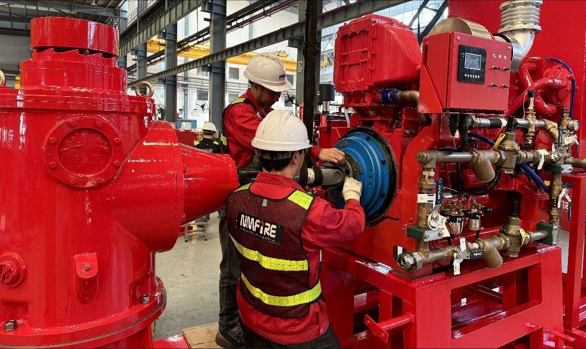 Inside Look: Diesel Engine Driven Vertical Turbine Pump Assembly & UL/FM Certified Factory Testing
