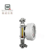 China Sanitary Stainless Steel Float Flowmeter Easy Clean Quick Install for sale