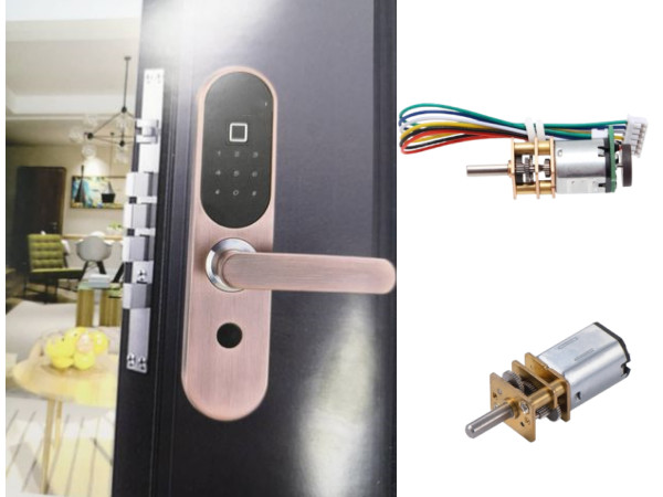 Solution of Micro Brushed DC Gear Motors in Smart Fingerprint Locks