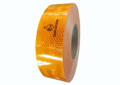 China Manufacturer Conspicuity Reflective Safety Sticker ECE 104R Reflective Tape Self Adhesive for Truck for sale