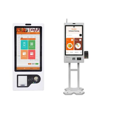 China Wall Hanging Installation Self Service Kiosk Ticket Printing and Custom Color for sale